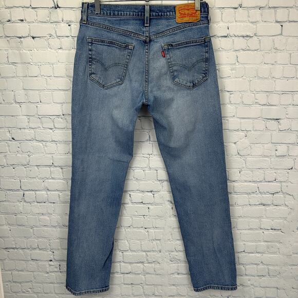 Levis 541 Athletic Taper Fit Jeans Levi Strauss Denim Blue Mens 30x32 - Picture 3 of 8